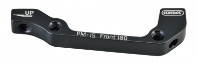 Foto van Elvedes remschijf adapter is pm voor 180 mm zwart via internet-bikes