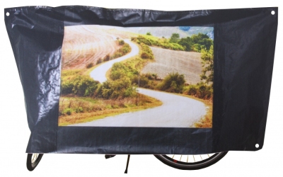 Foto van Vk fietshoes classic 210 x 110 cm zwart via internet-bikes