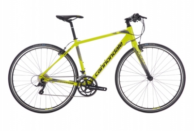 Foto van Cannondale quick speed 3 28 inch 52 cm heren 18v v brake geel via internet-bikes