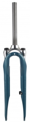 Foto van Batavus voorvork verend 28 inch 1 1/8 inch turquoise via internet-bikes