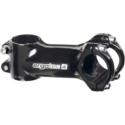 Foto van Ergotec stuurpen voorbouw vast crab 2 28,6 / 90 / 25,4 mm zwart via internet-bikes