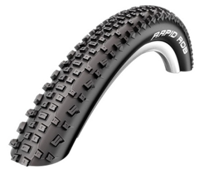 Foto van Schwalbe buitenband hs391 rapid rob 26 x 2.25 (57 559) zwart via internet-bikes