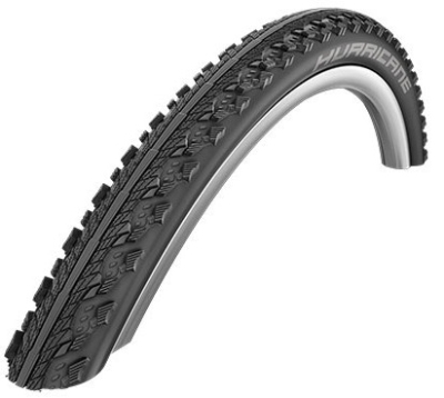 Foto van Schwalbe buitenband hs352 hurricane 28 x 1.60 (42 622) zwart via internet-bikes