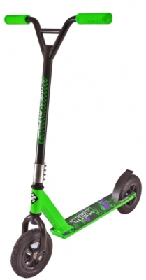 Foto van Streetsurfing dirt step street rush unisex voetrem groen via internet-bikes