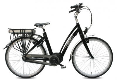 Foto van Vogue city 28 inch 50 cm dames 8v velgrem zwart via internet-bikes