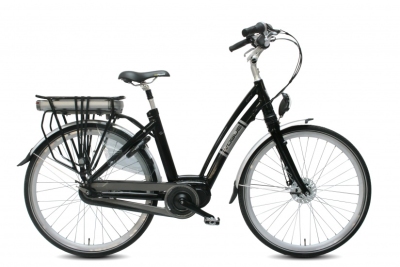 Foto van Vogue city 28 inch 50 cm dames 8v rollerbrakes zwart via internet-bikes