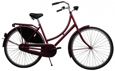 Foto van Burgers omafiets 28 inch 50 cm dames terugtraprem roze via internet-bikes