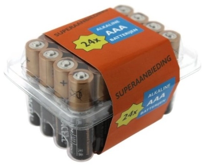 Foto van Duracell alkaline batterijen aaa 24 stuks via internet-bikes