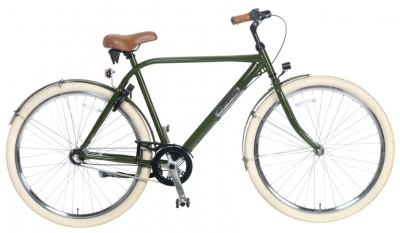 Foto van Popal easton n3 28 inch 57 cm heren 3v terugtraprem groen via internet-bikes