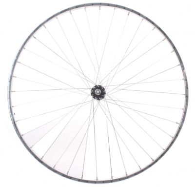 Foto van Van schothorst voorwiel 26 inch staal 36g zilver via internet-bikes