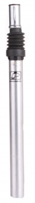 Foto van Promax zadelpen verend 25,4 x 360 mm aluminium zilver via internet-bikes