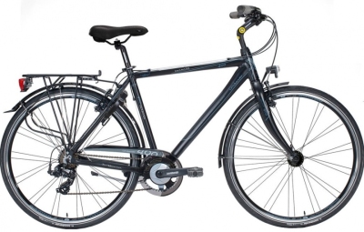 Foto van Lombardo taranto 400 28 inch 43 cm heren 7v v brake donker blauw via internet-bikes