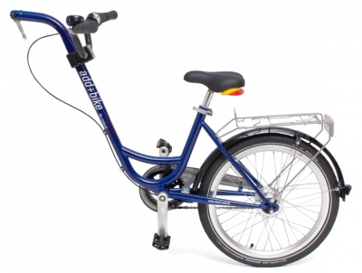 Foto van Roland add aanhangfiets 20 inch junior 7v blauw via internet-bikes