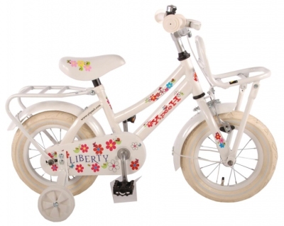 Volare liberty urban 16 inch 25,4 cm meisjes terugtraprem wit  internet-bikes