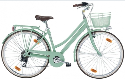 Foto van Mbm boulevard 28 inch 43 cm dames 18v v brake groen via internet-bikes