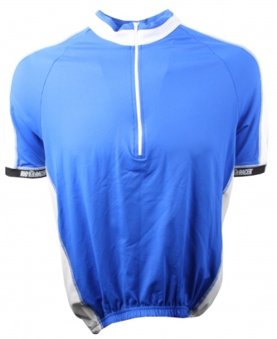 Foto van Bio racer fietsshirt heren blauw/wit maat xxl via internet-bikes