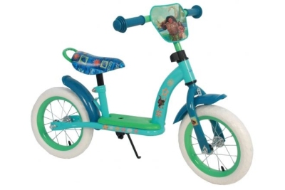Foto van Disney vaiana loopfiets 12 inch meisjes groen via internet-bikes