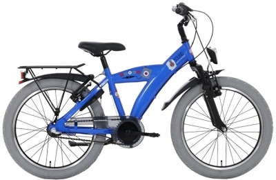 Foto van Bike fun sound 20 inch 33 cm jongens 3v terugtraprem blauw via internet-bikes