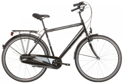 Foto van Excel windsor 28 inch 53 cm heren 3v v brake zwart via internet-bikes