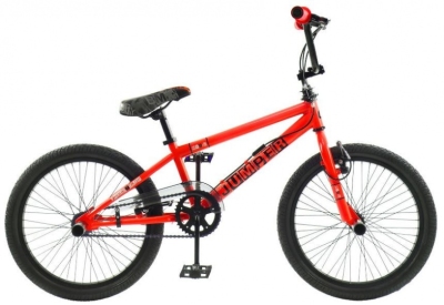 Foto van Jumper bmx fiets 20 inch 47 cm unisex v brake rood via internet-bikes